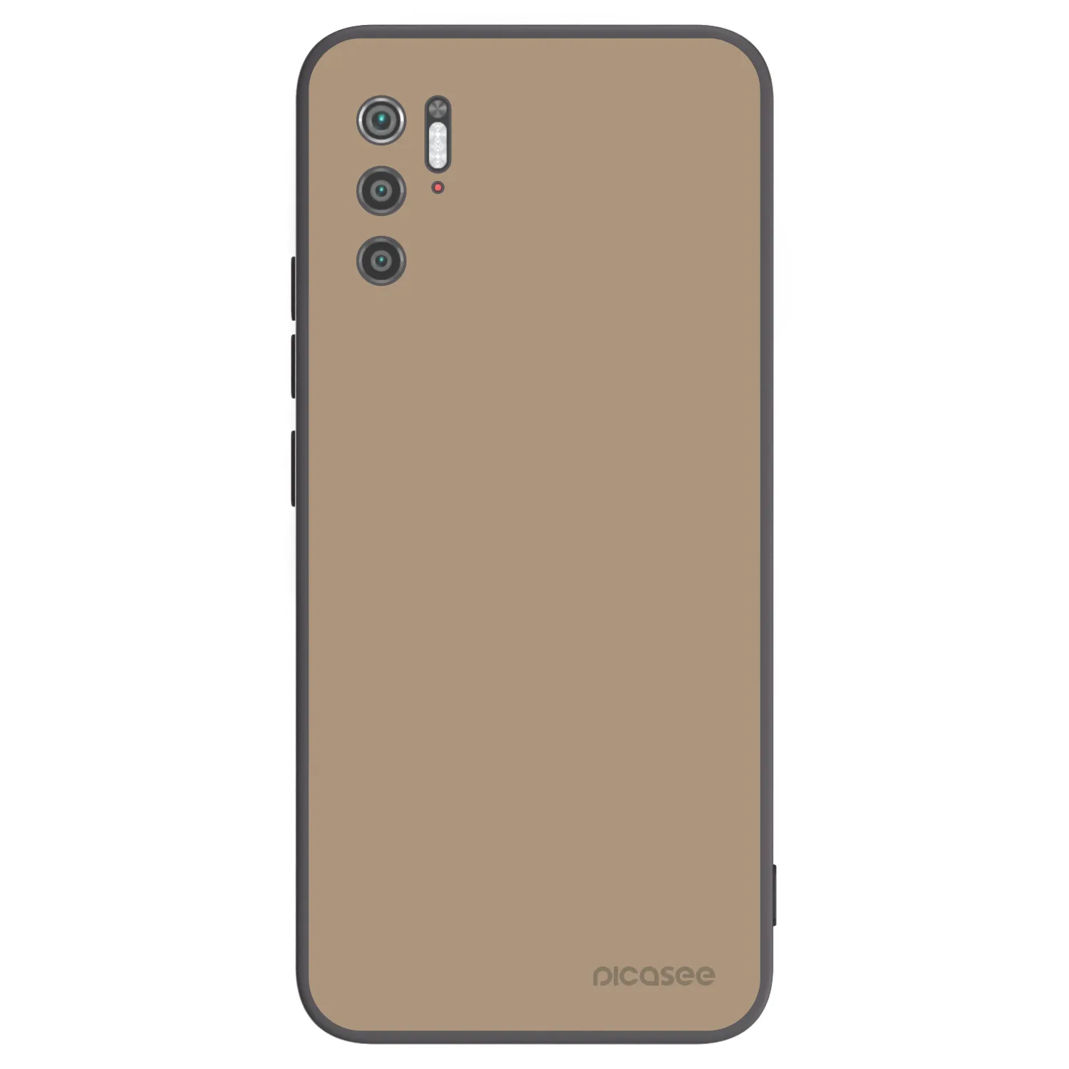 Picasee crna silikonska maskica za Xiaomi Poco M3 Pro 5G - Soft Sand