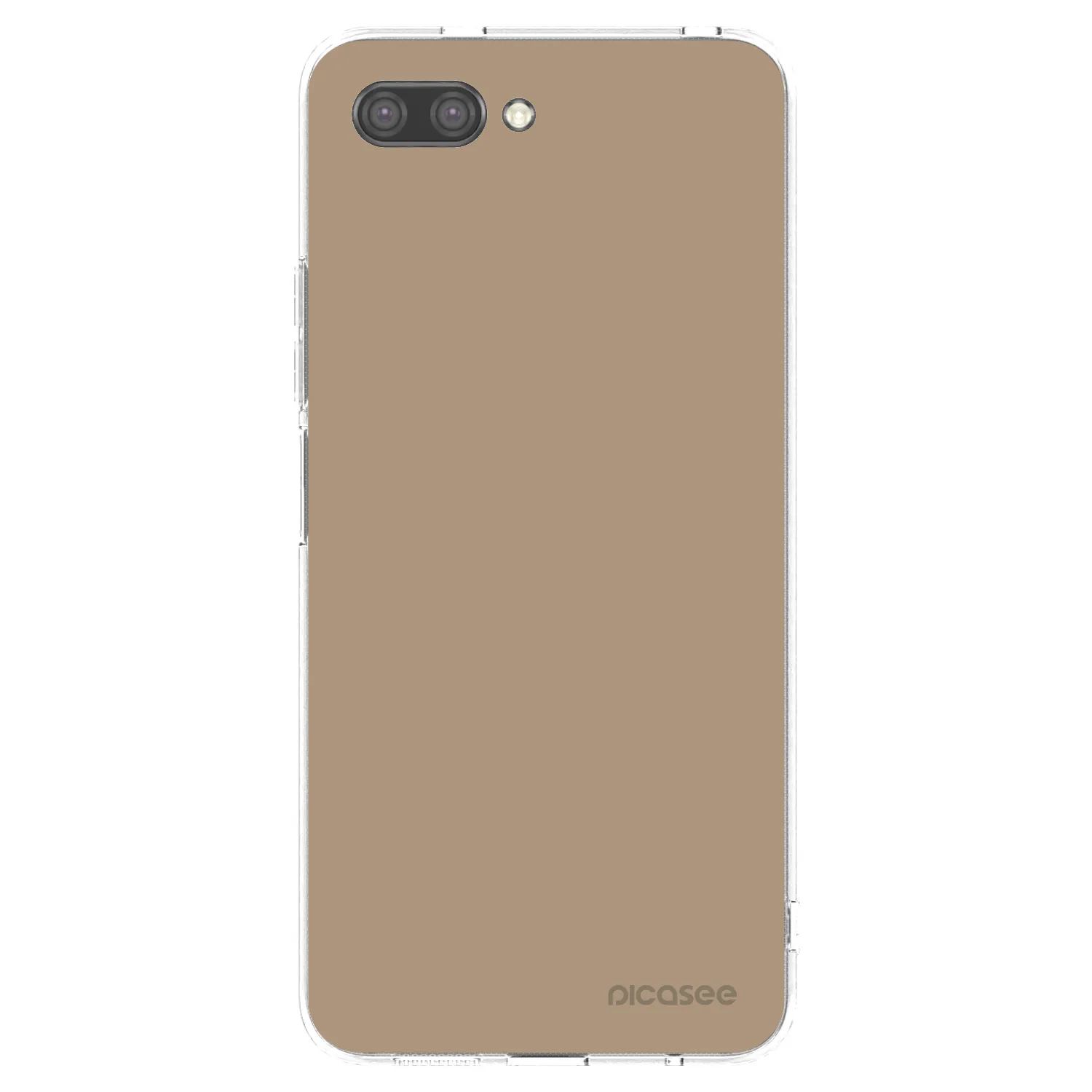 Picasee silikonska prozirna maskica za Honor 10 - Soft Sand