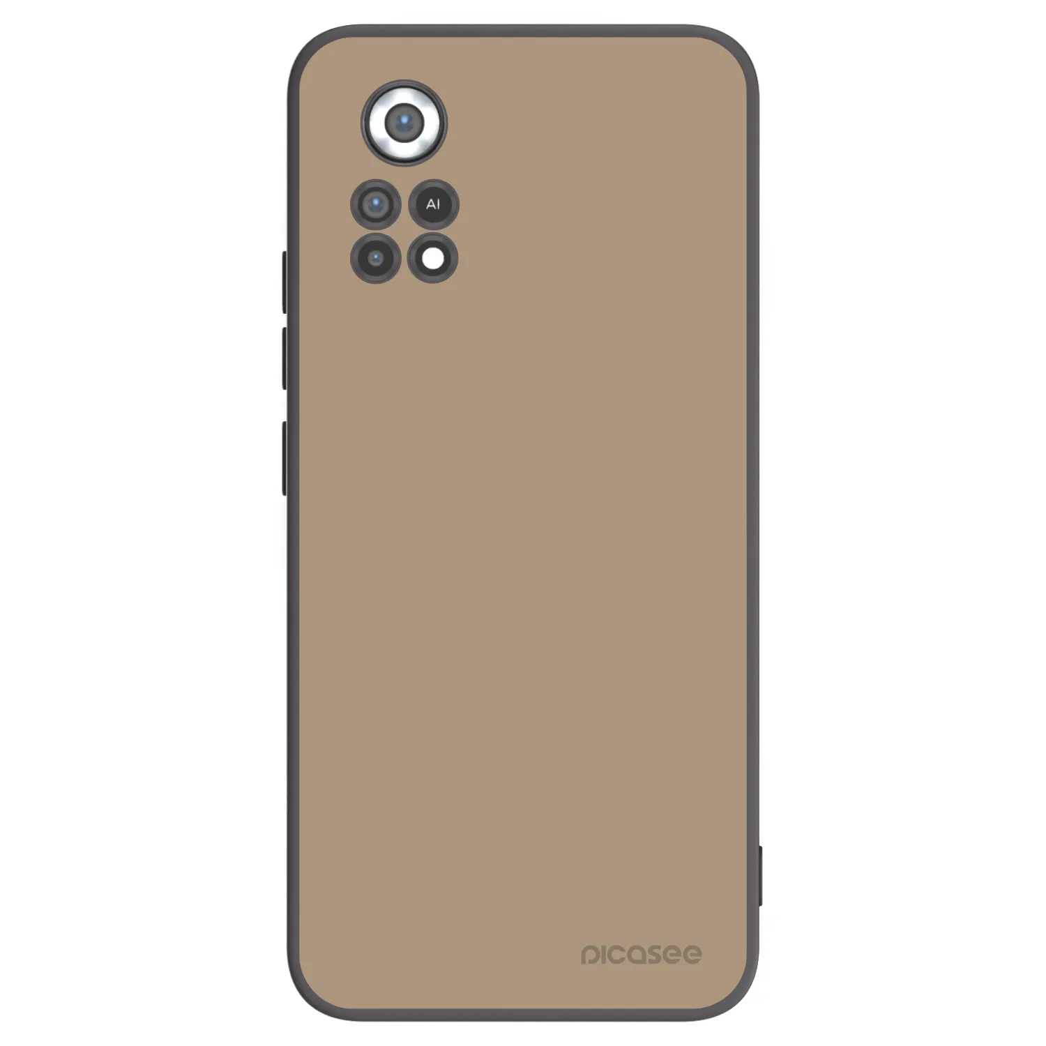 Picasee crna silikonska maskica za Xiaomi Poco X4 Pro 5G - Soft Sand