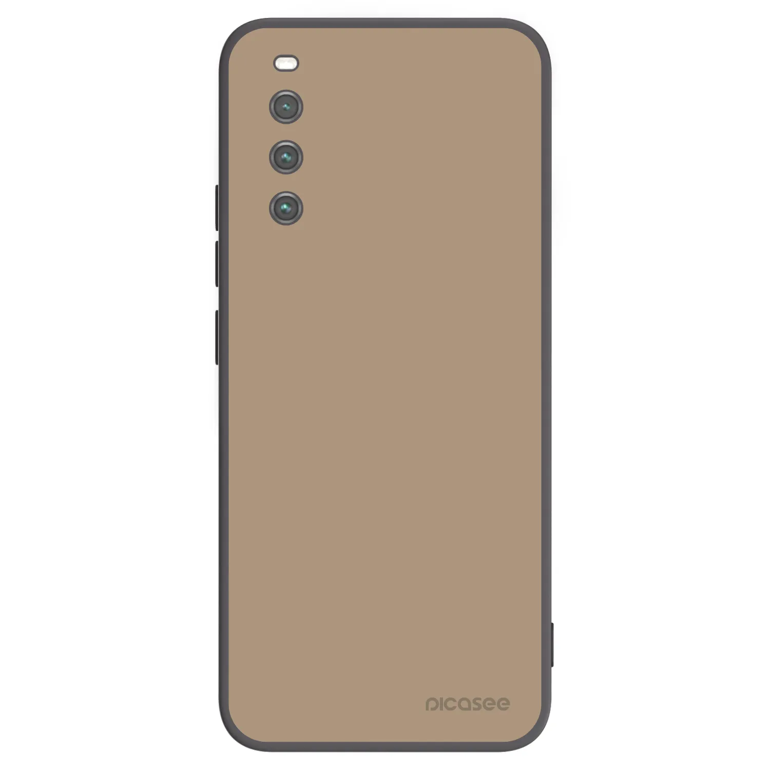 Picasee crna silikonska maskica za Sony Xperia 10 IV 5G - Soft Sand