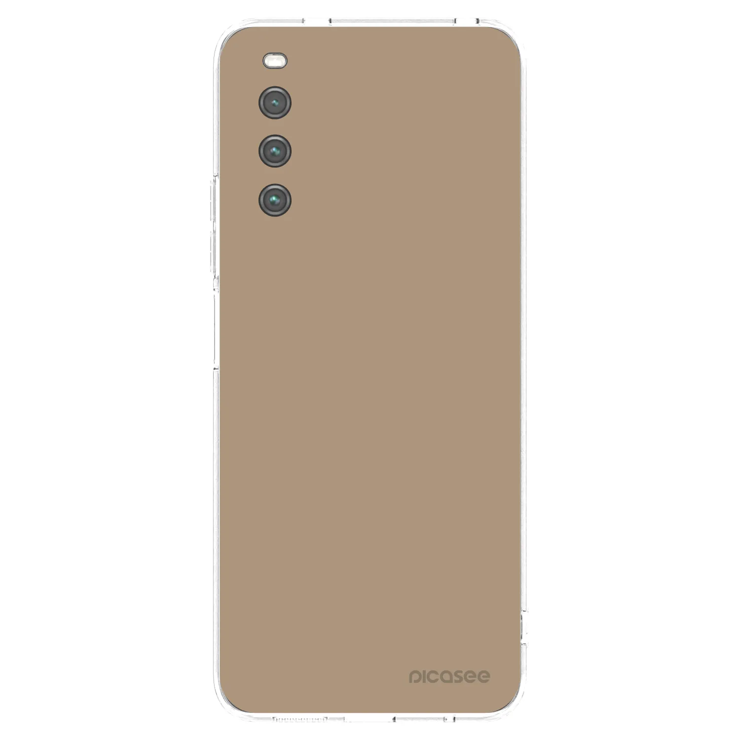 Picasee silikonska prozirna maskica za Sony Xperia 10 IV 5G - Soft Sand