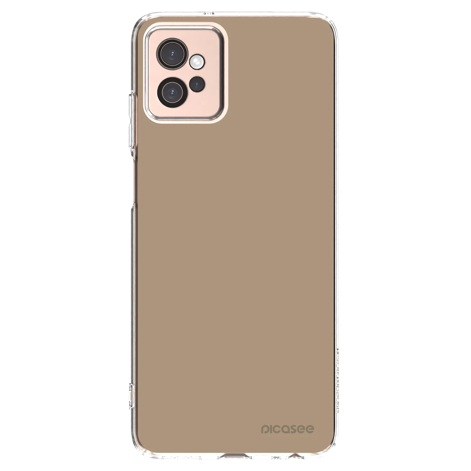 Picasee silikonska prozirna maskica za Motorola Moto G32 - Soft Sand