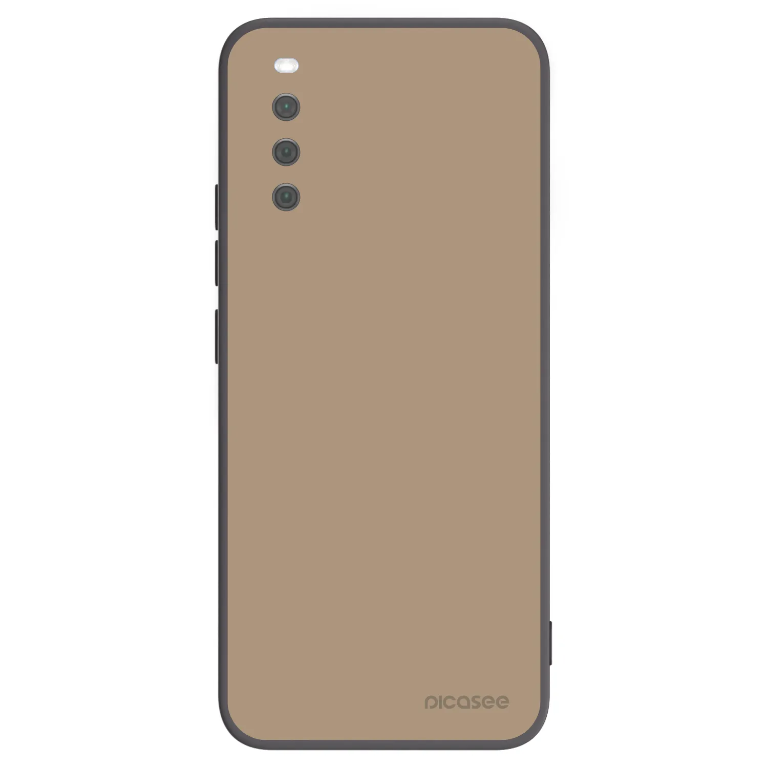 Picasee crna silikonska maskica za Sony Xperia 10 III - Soft Sand