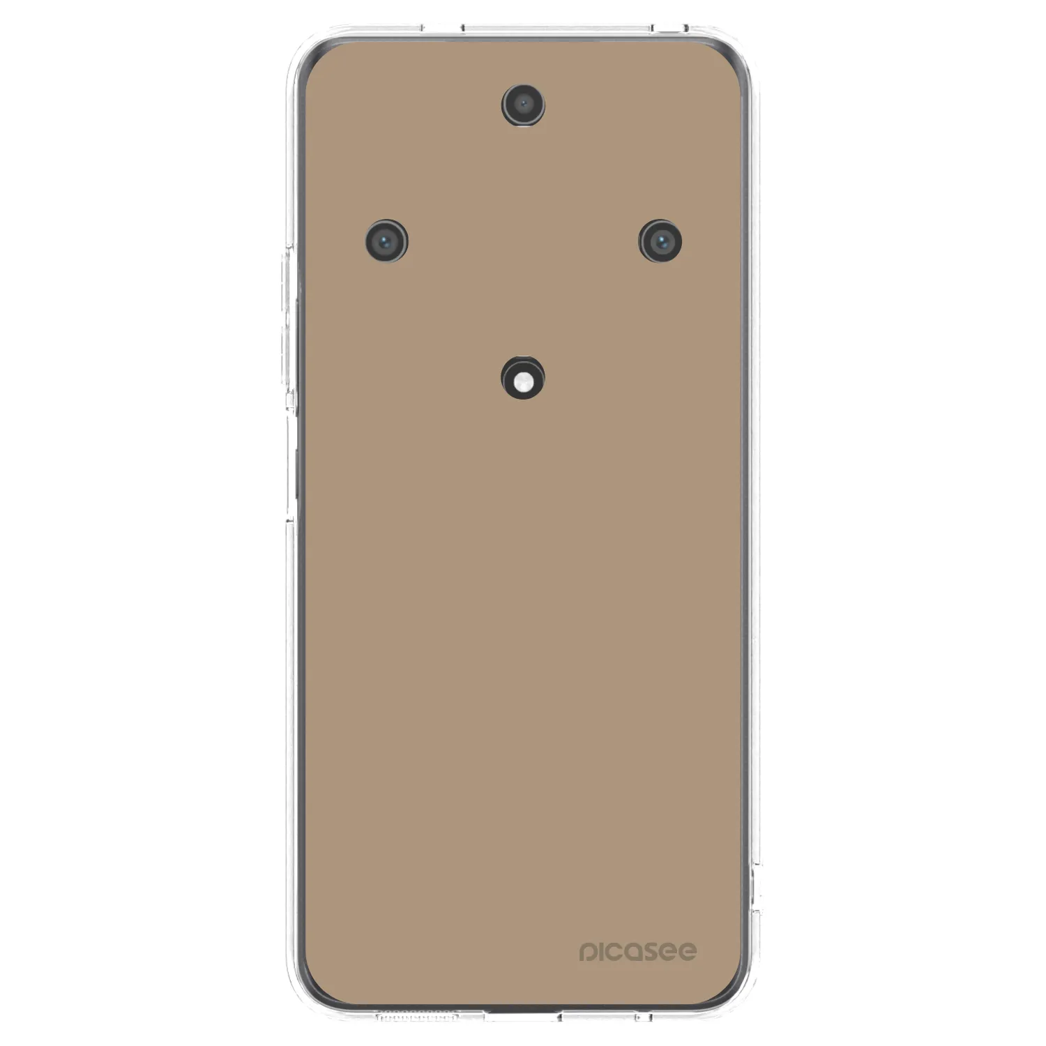 Picasee silikonska prozirna maskica za Honor Magic5 Lite 5G - Soft Sand