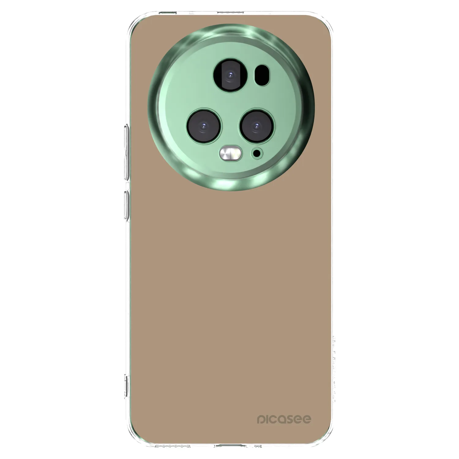 Picasee silikonska prozirna maskica za Honor Magic5 Pro - Soft Sand