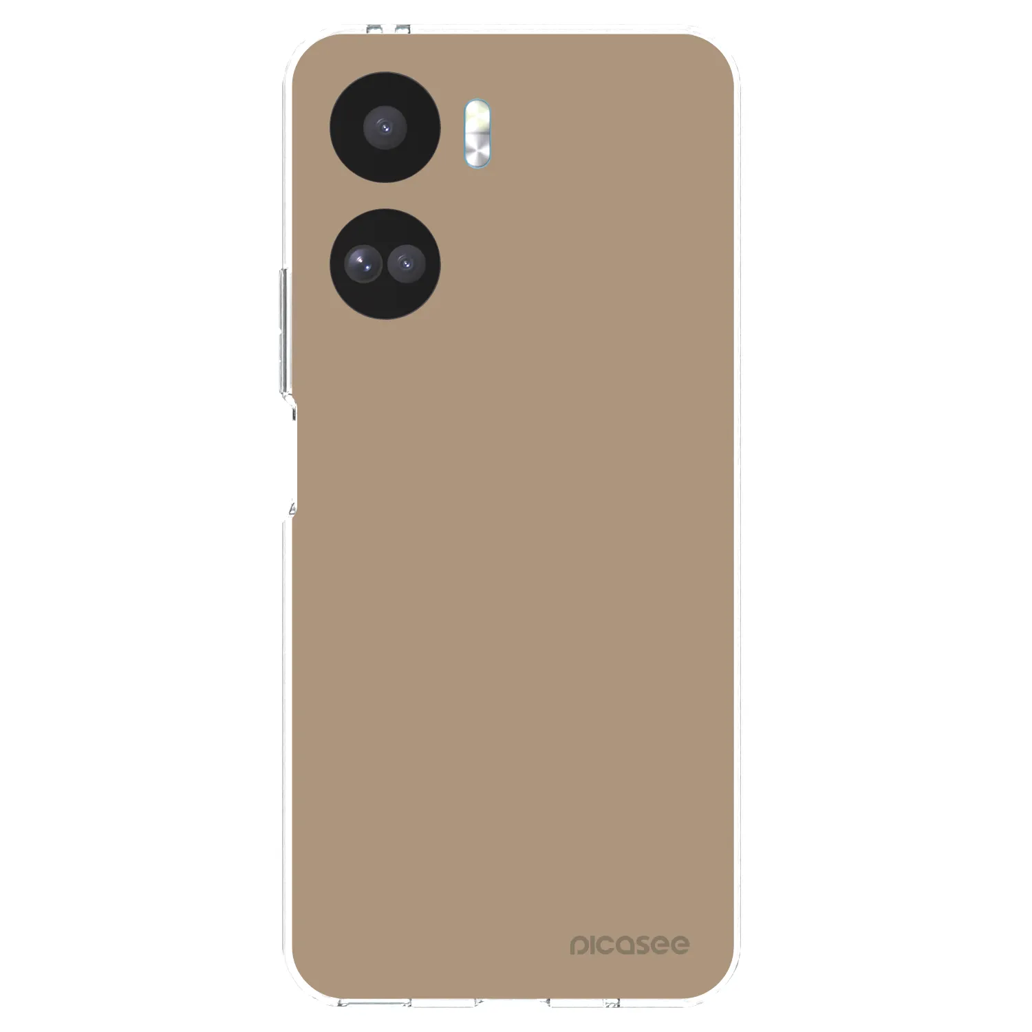 Picasee silikonska prozirna maskica za Honor 90 Lite 5G - Soft Sand