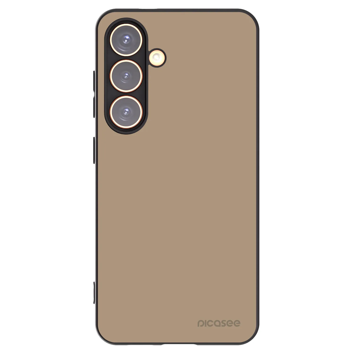 Picasee crna silikonska maskica za Samsung Galaxy S24 S921B 5G - Soft Sand