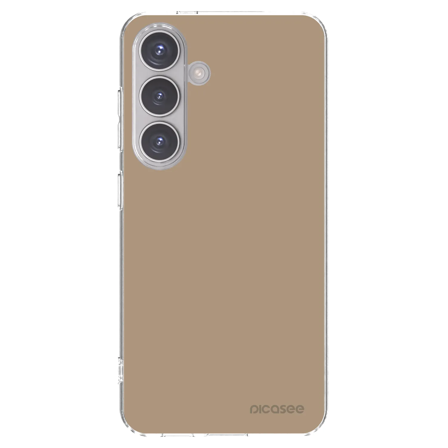 Picasee silikonska prozirna maskica za Samsung Galaxy S24 S921B 5G - Soft Sand