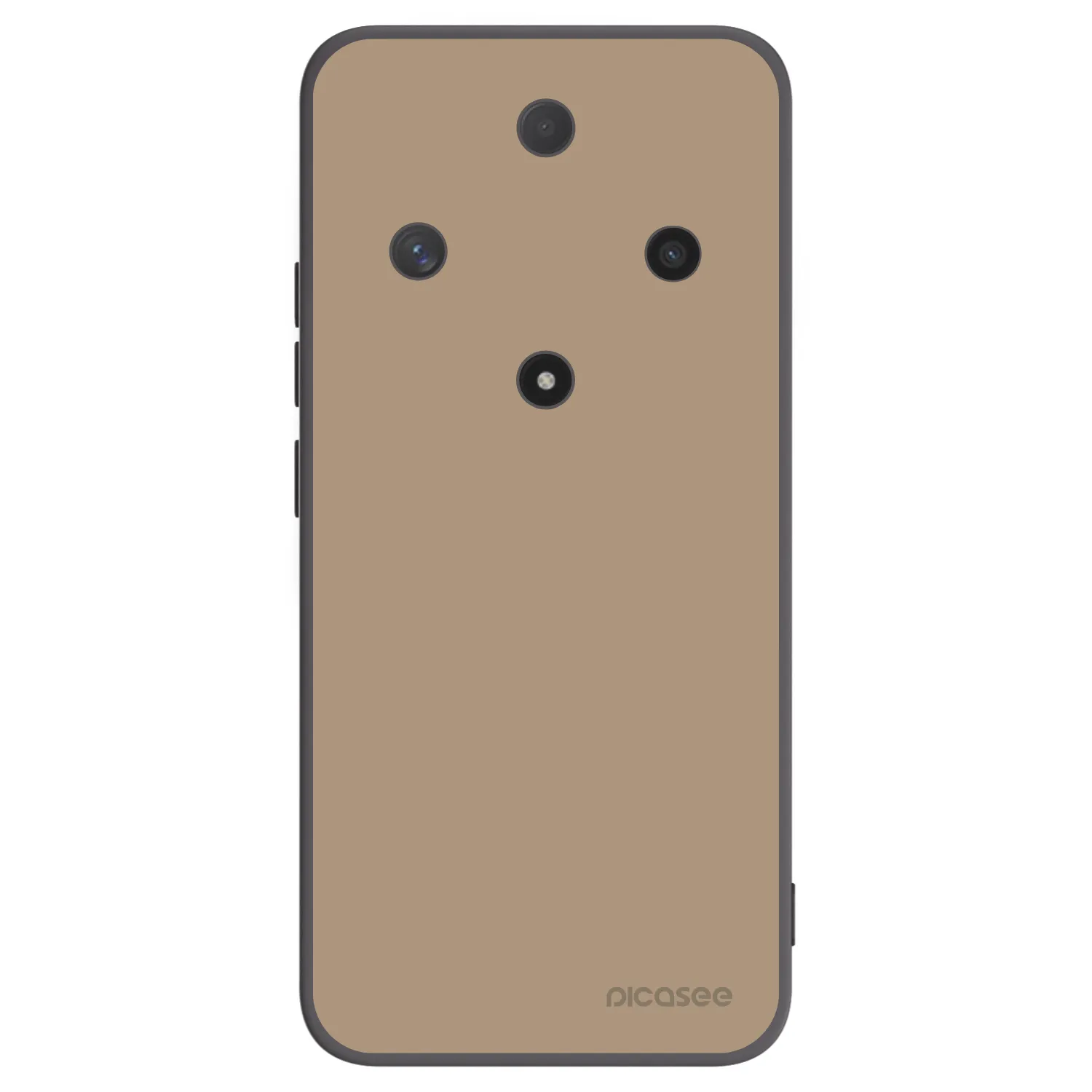 Picasee crna silikonska maskica za Honor Magic6 Lite 5G - Soft Sand