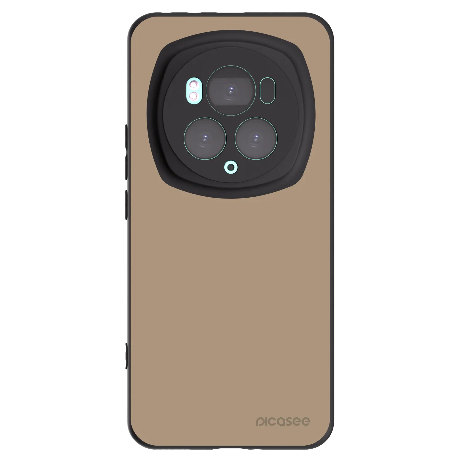 Picasee crna silikonska maskica za Honor Magic6 Pro - Soft Sand