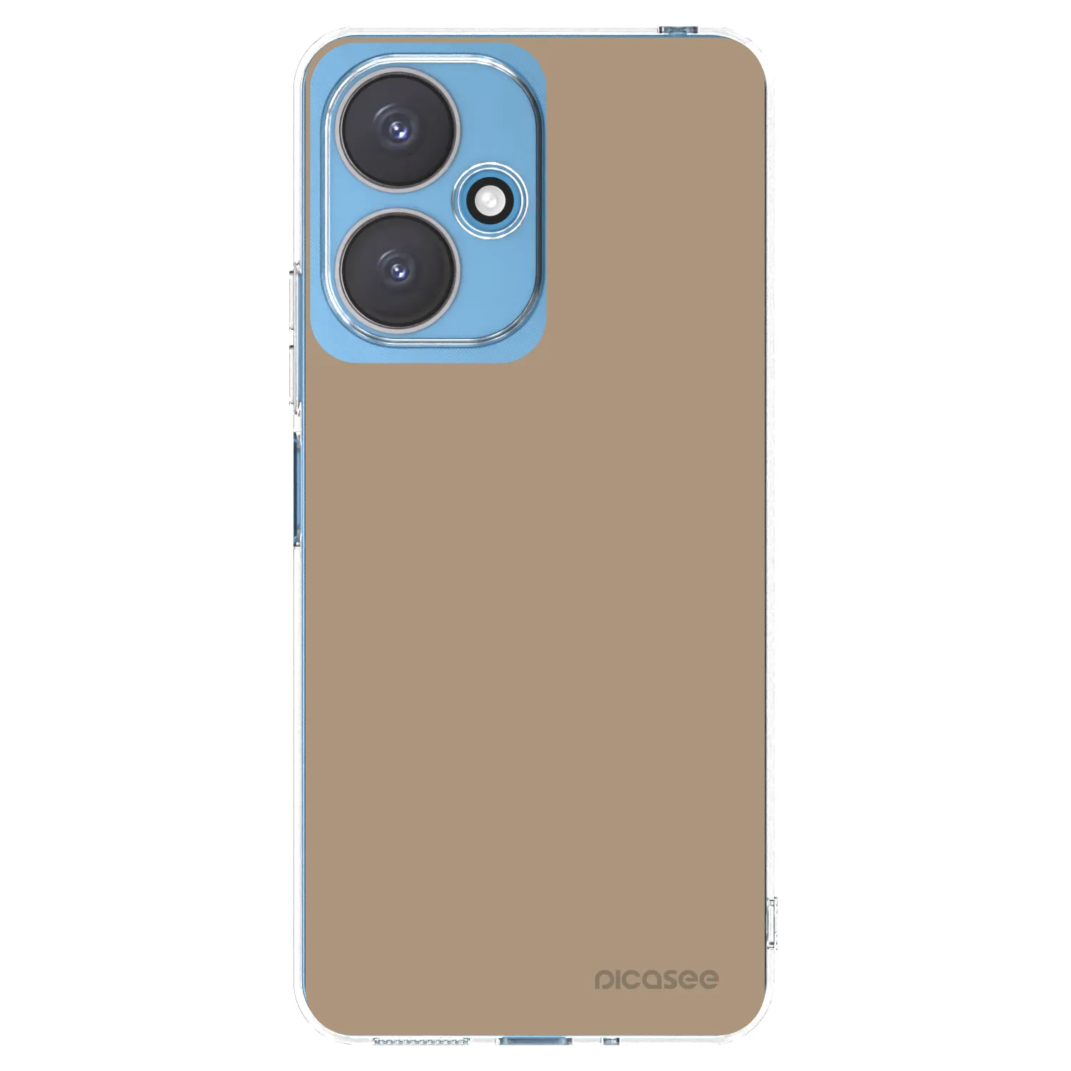 Picasee silikonska prozirna maskica za Xiaomi Redmi 13C 5G - Soft Sand