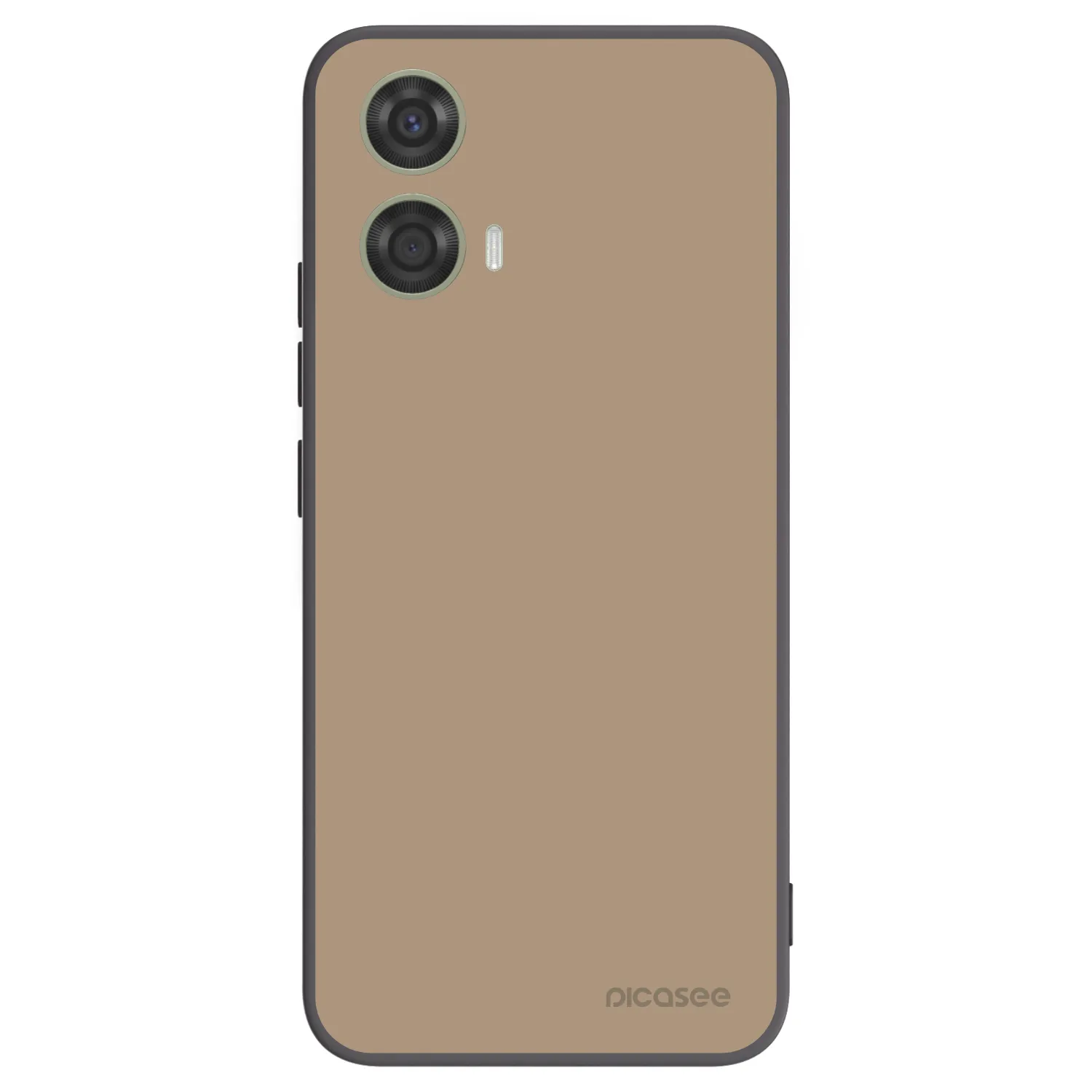 Picasee crna silikonska maskica za Motorola Moto G24 - Soft Sand