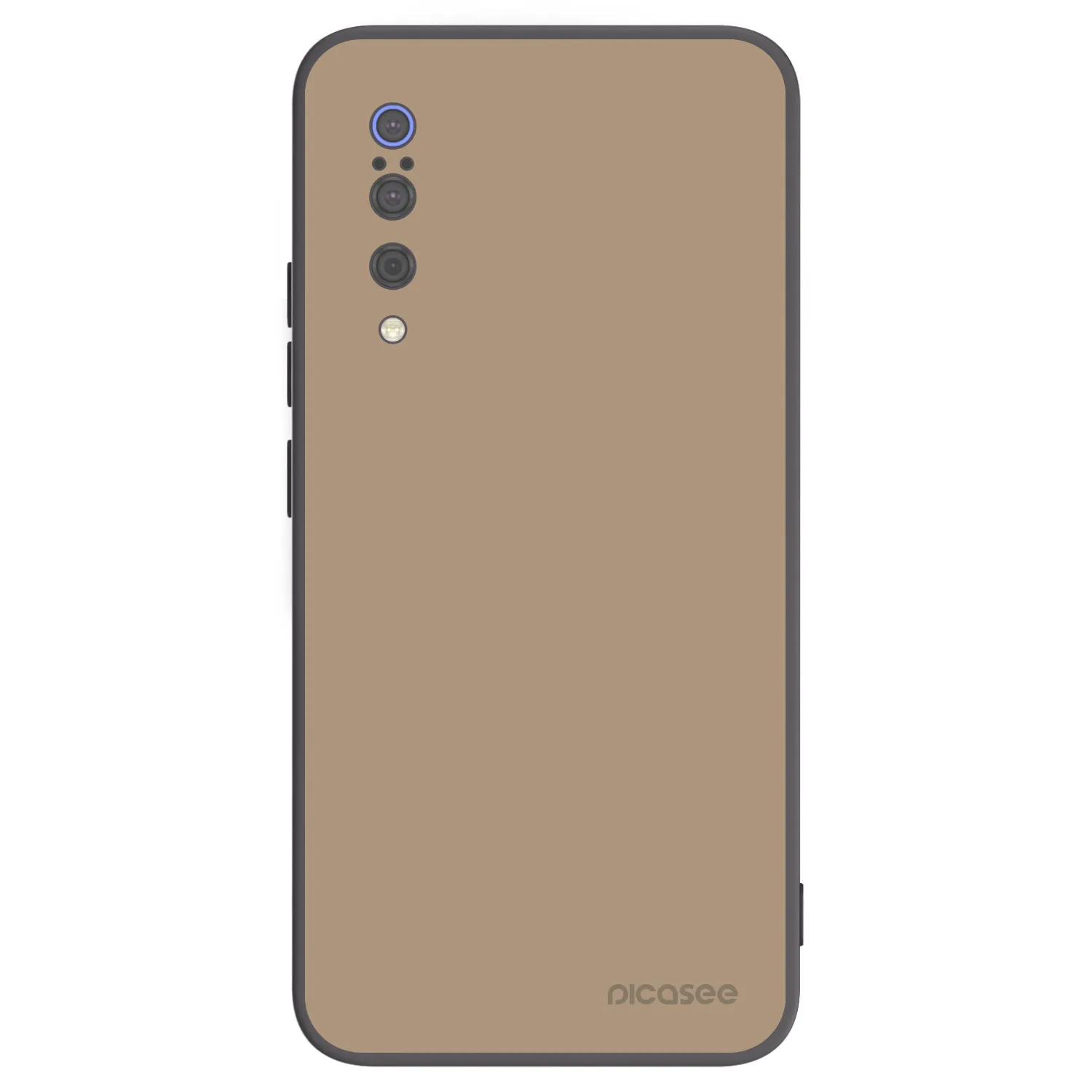 Picasee crna silikonska maskica za Xiaomi Mi 9 - Soft Sand