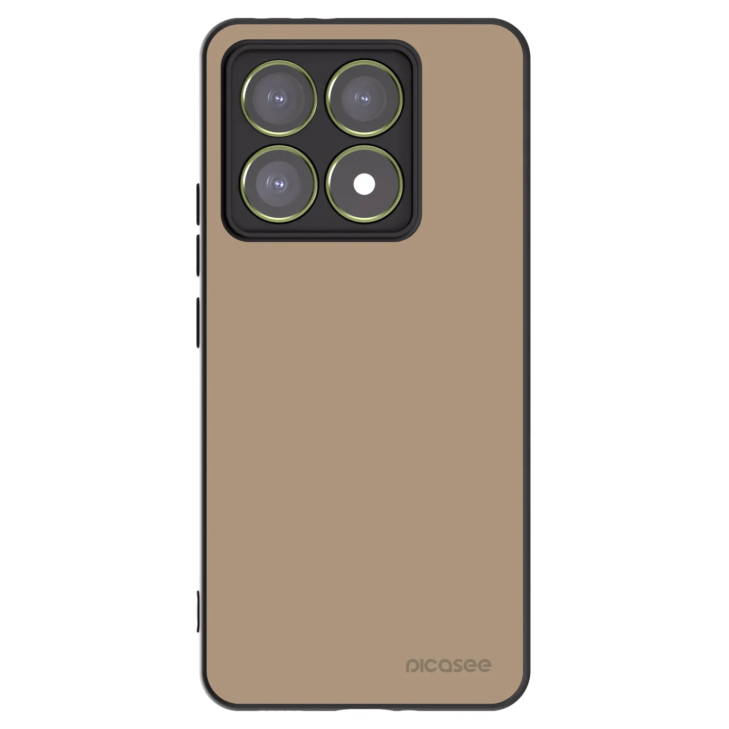 Picasee crna silikonska maskica za Xiaomi 14T - Soft Sand