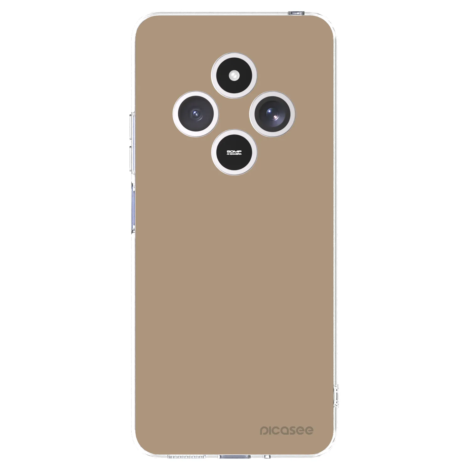 Picasee silikonska prozirna maskica za Xiaomi Redmi 14C - Soft Sand