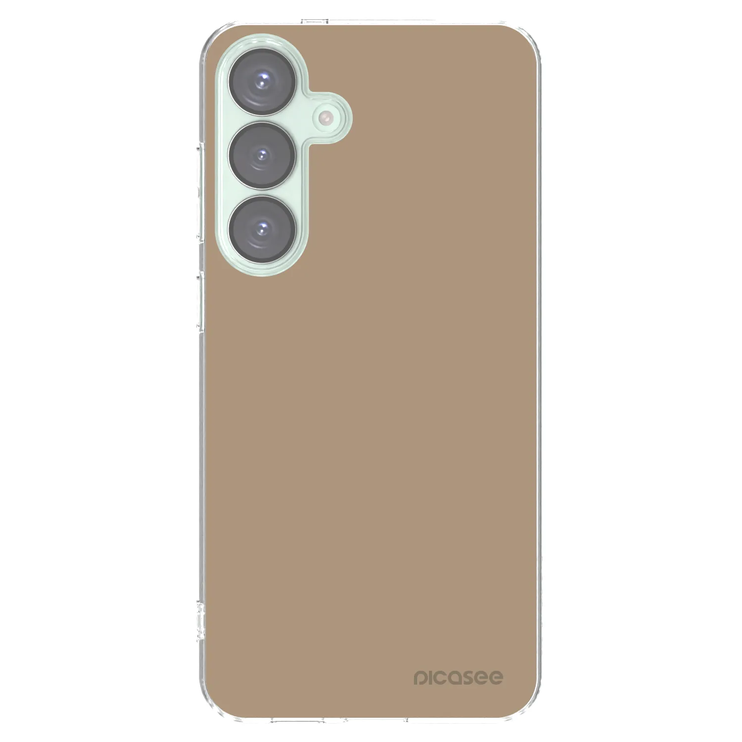 Picasee silikonska prozirna maskica za Samsung Galaxy S25+ 5G - Soft Sand