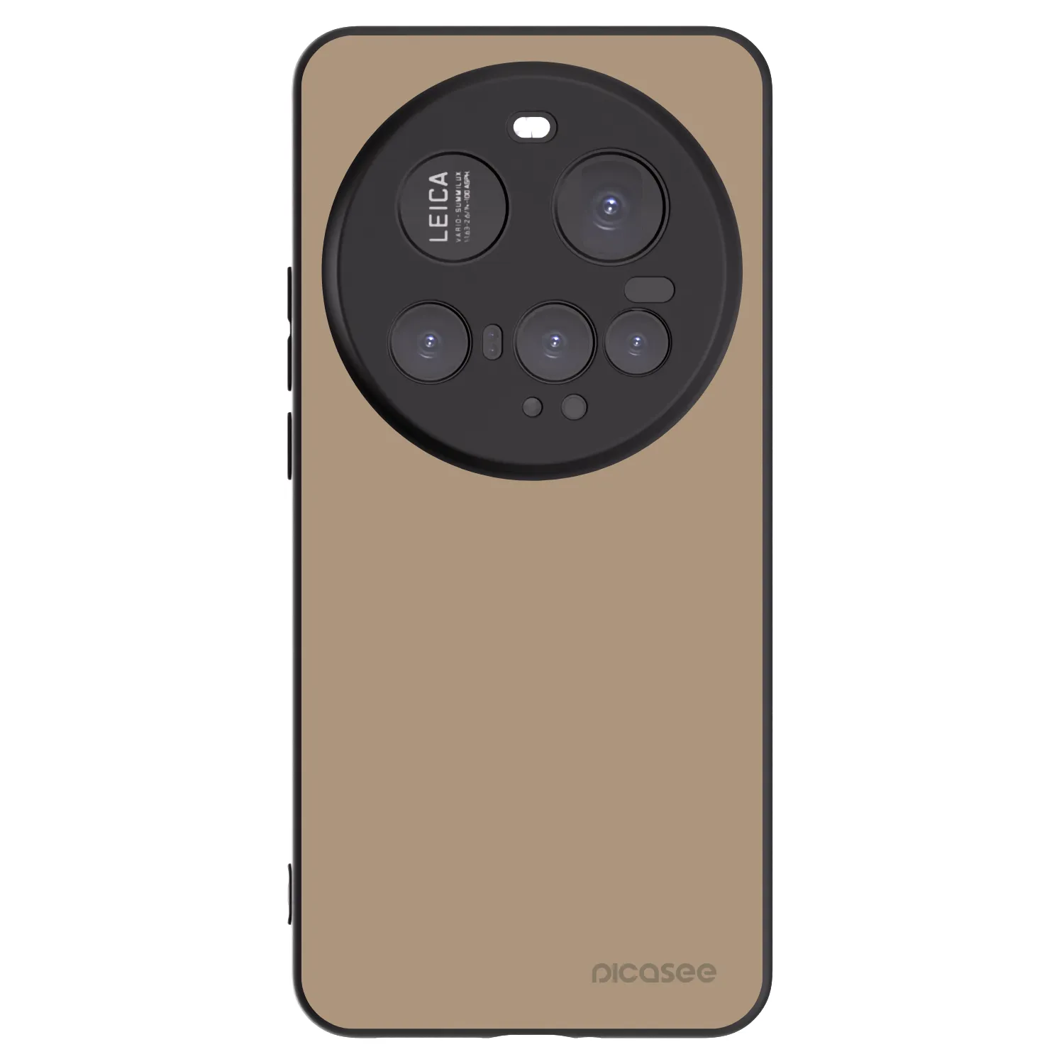 Picasee crna silikonska maskica za Xiaomi 15 Ultra - Soft Sand