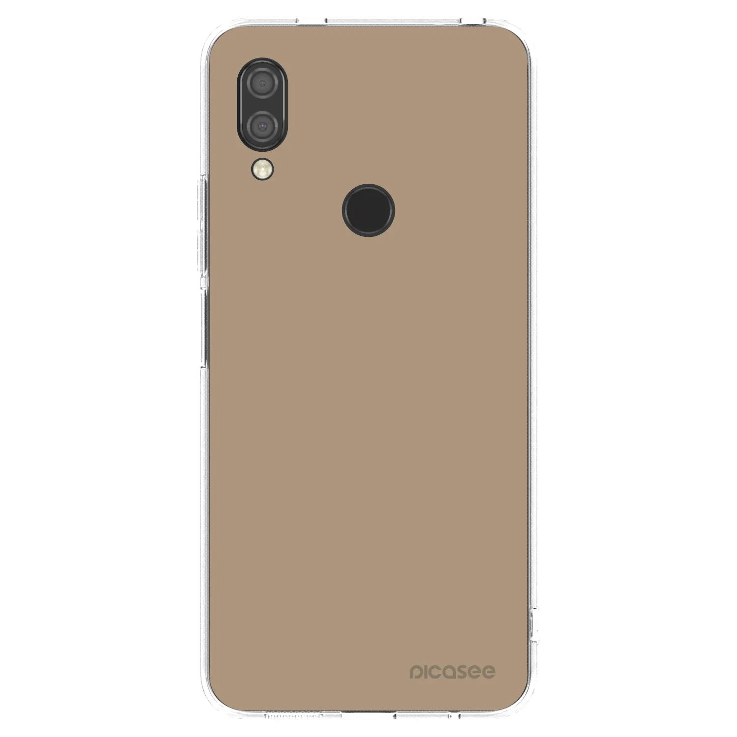 Picasee silikonska prozirna maskica za Xiaomi Redmi 7 - Soft Sand