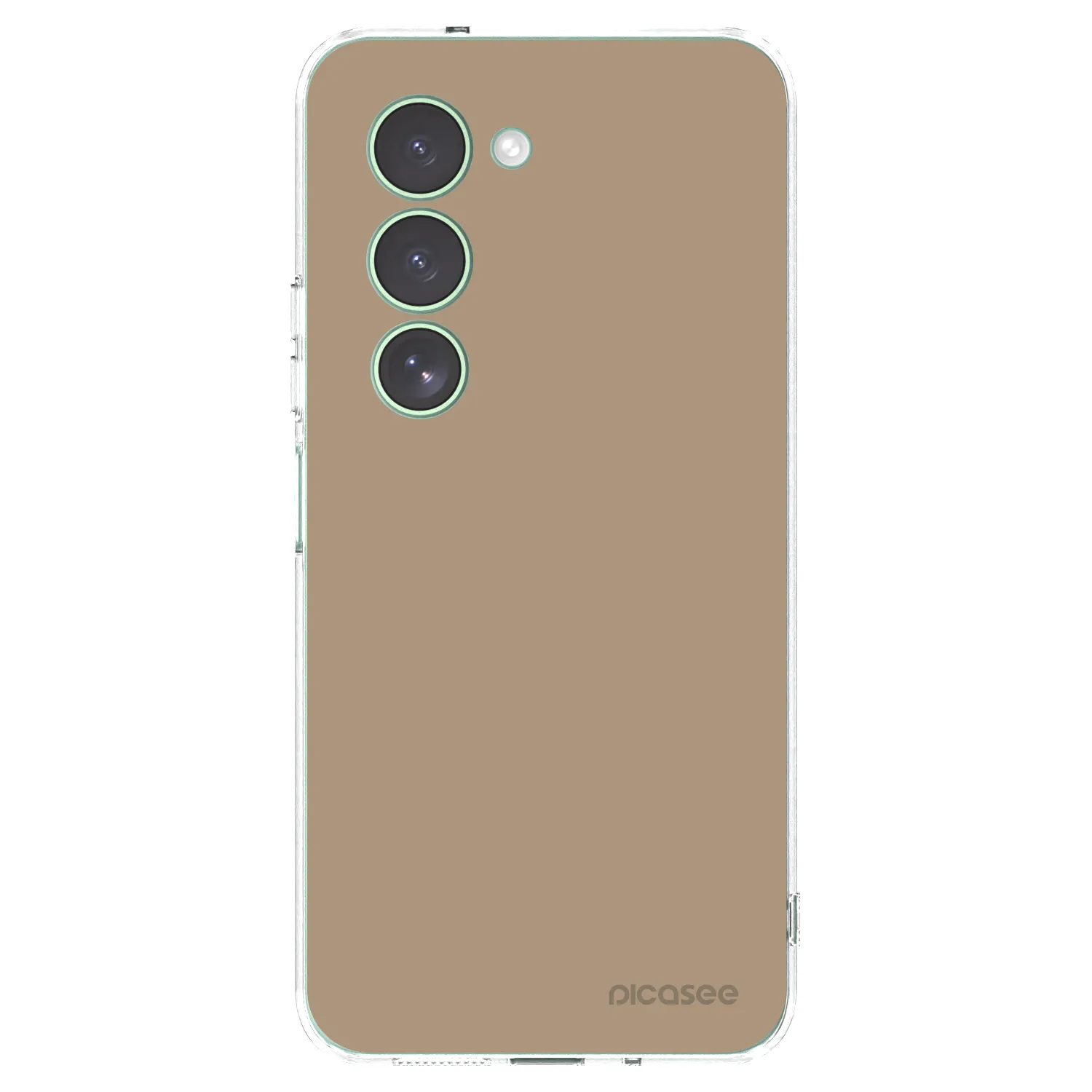 Picasee silikonska prozirna maskica za Xiaomi Redmi 15 5G - Soft Sand