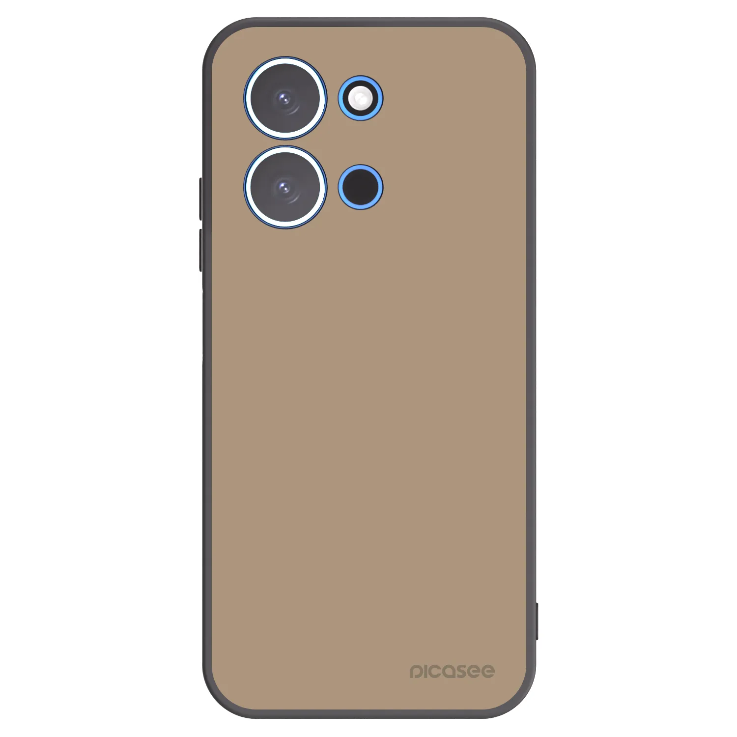 Picasee crna silikonska maskica za Xiaomi Redmi 15C 4G - Soft Sand