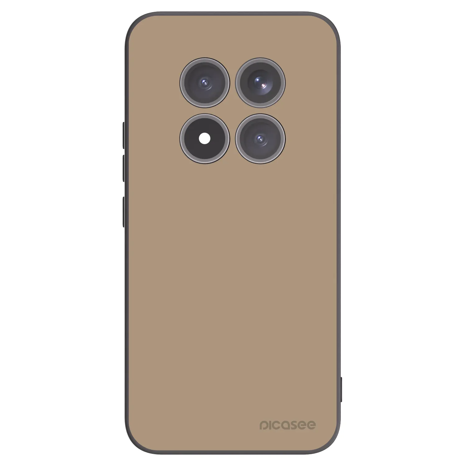 Picasee crna silikonska maskica za Xiaomi Redmi Note 15 Pro+ - Soft Sand