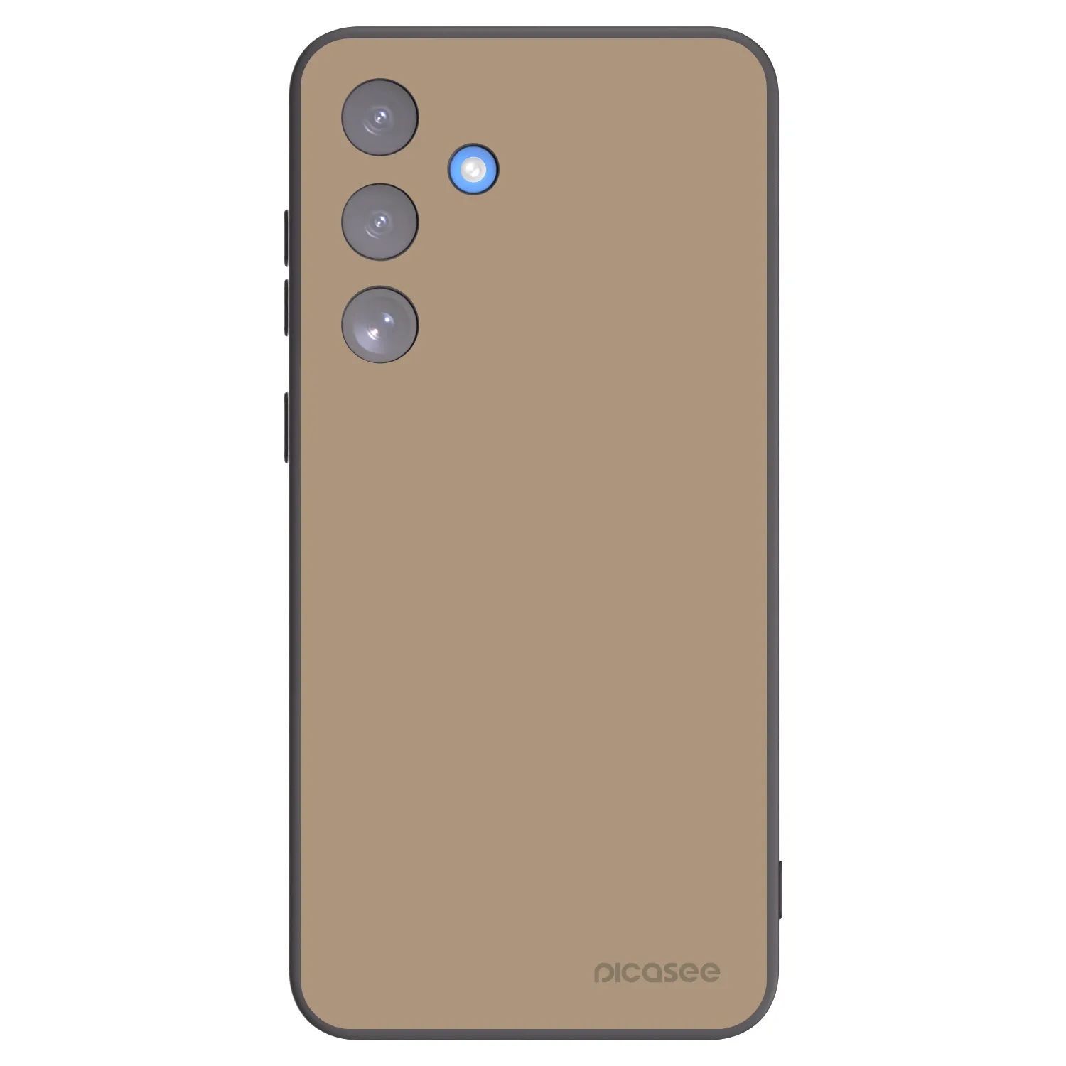 Picasee crna silikonska maskica za Samsung Galaxy S25 FE 5G - Soft Sand