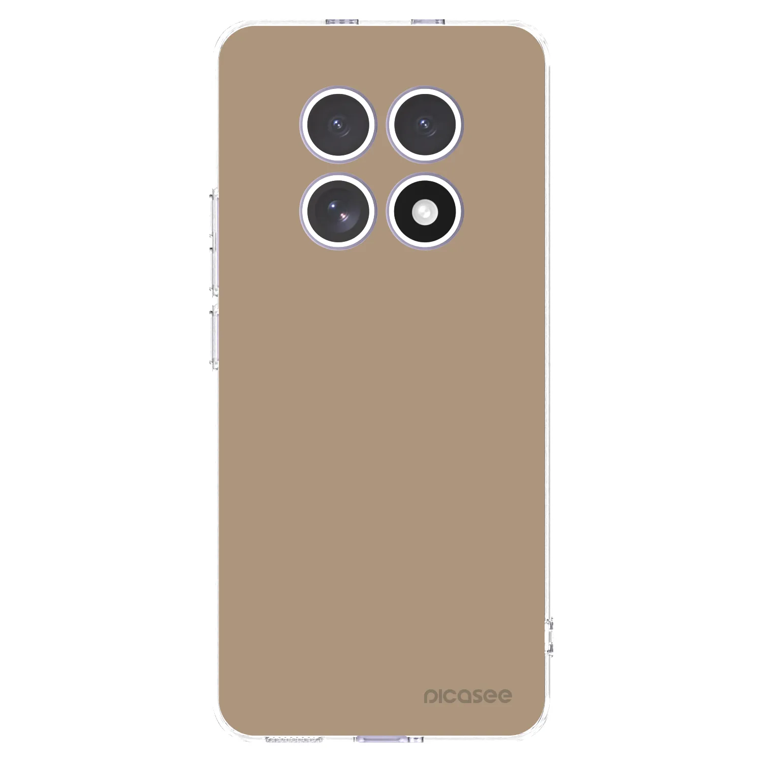 Picasee silikonska prozirna maskica za Xiaomi Redmi Note 15 - Soft Sand