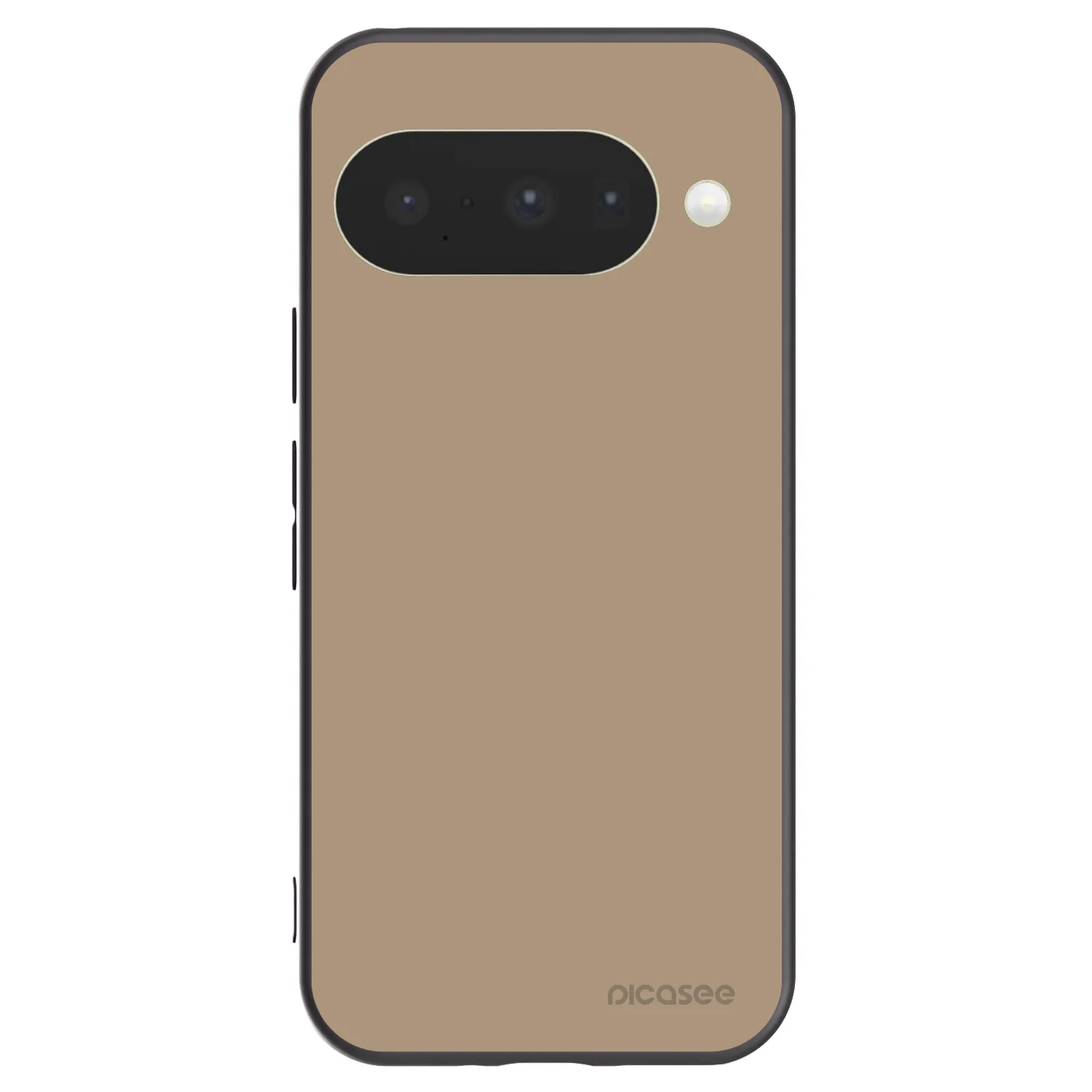 Picasee crna silikonska maskica za Google Pixel 10 - Soft Sand