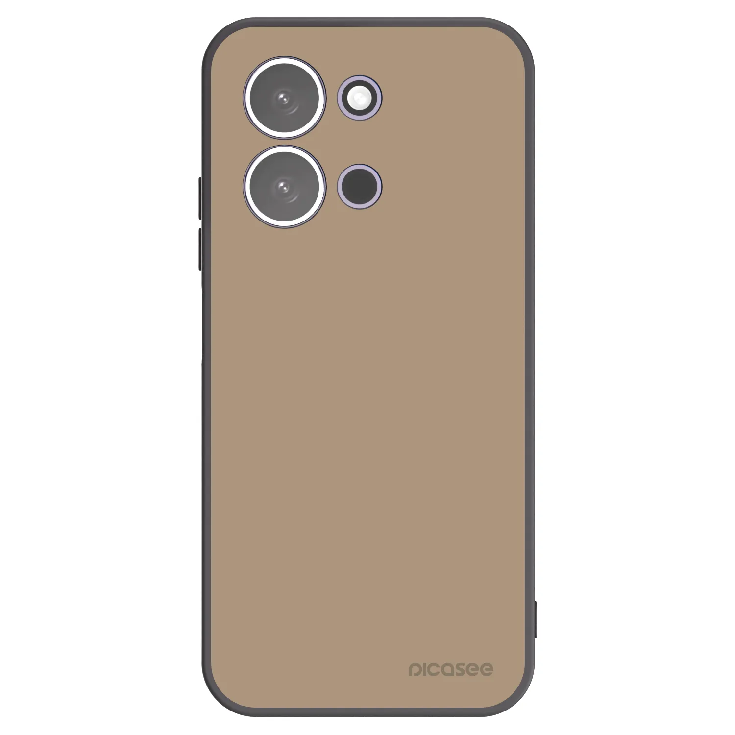 Picasee crna silikonska maskica za Xiaomi Redmi 15C 5G - Soft Sand