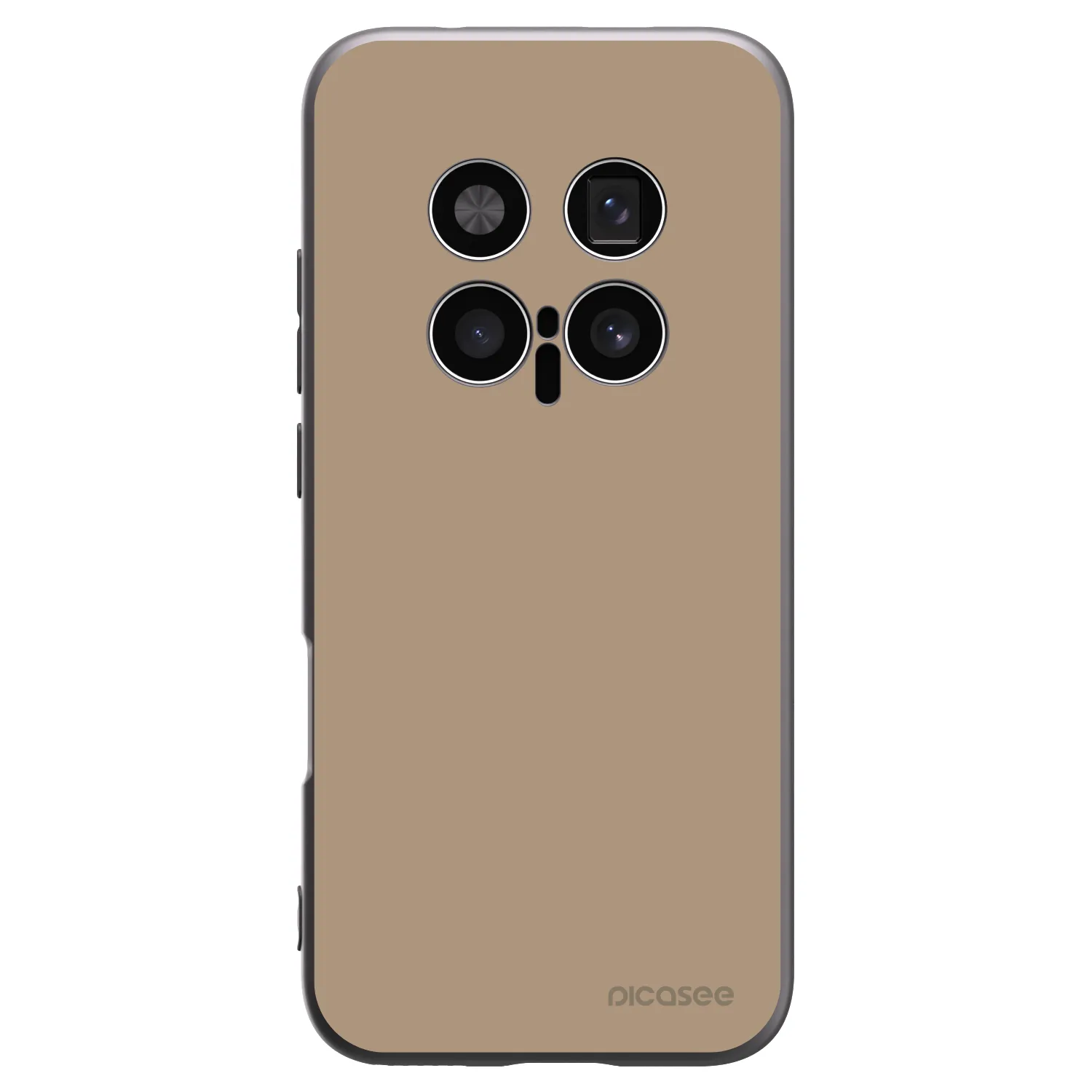Picasee crna silikonska maskica za Honor Magic8 Pro 5G - Soft Sand