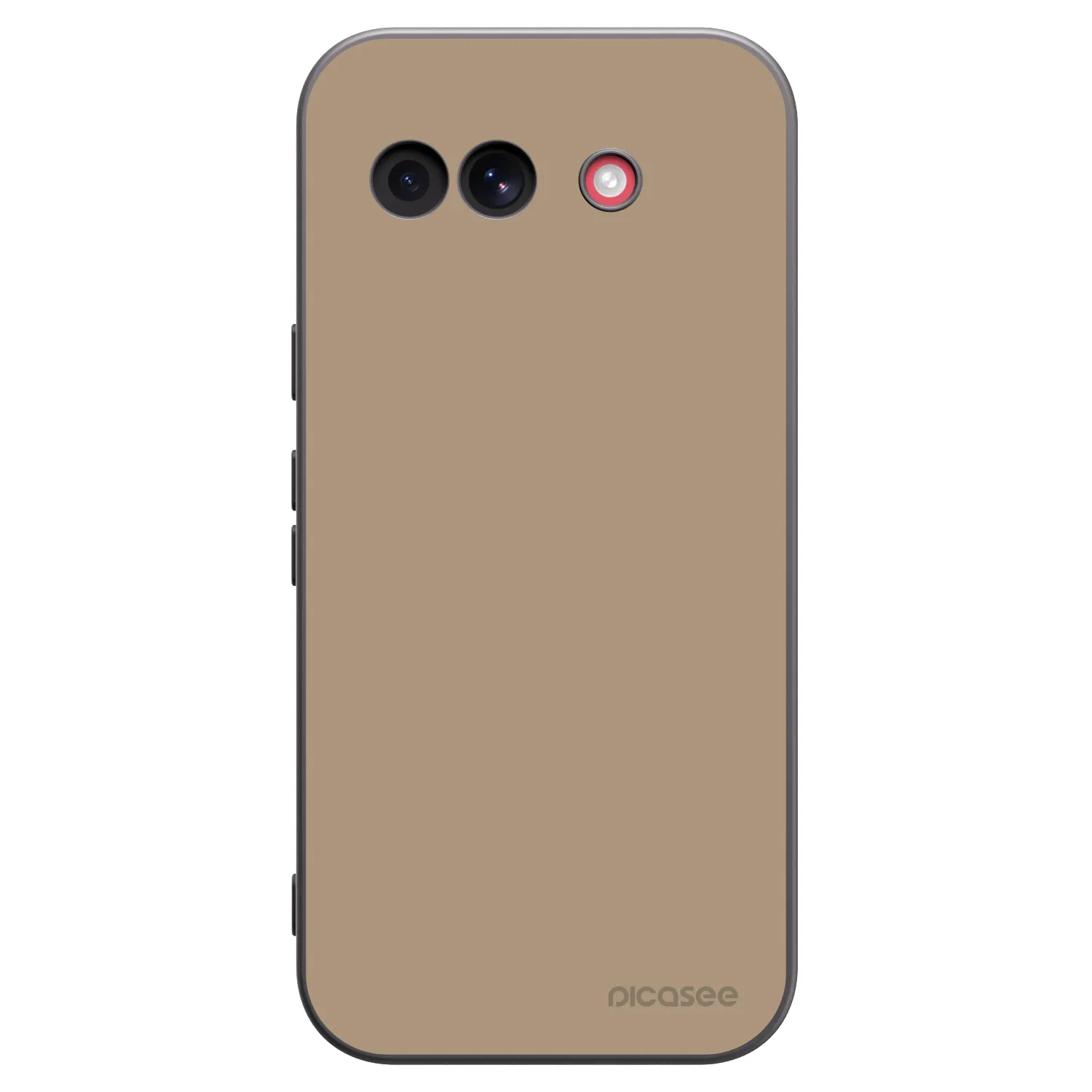 Picasee crna silikonska maskica za Google Pixel 10a - Soft Sand