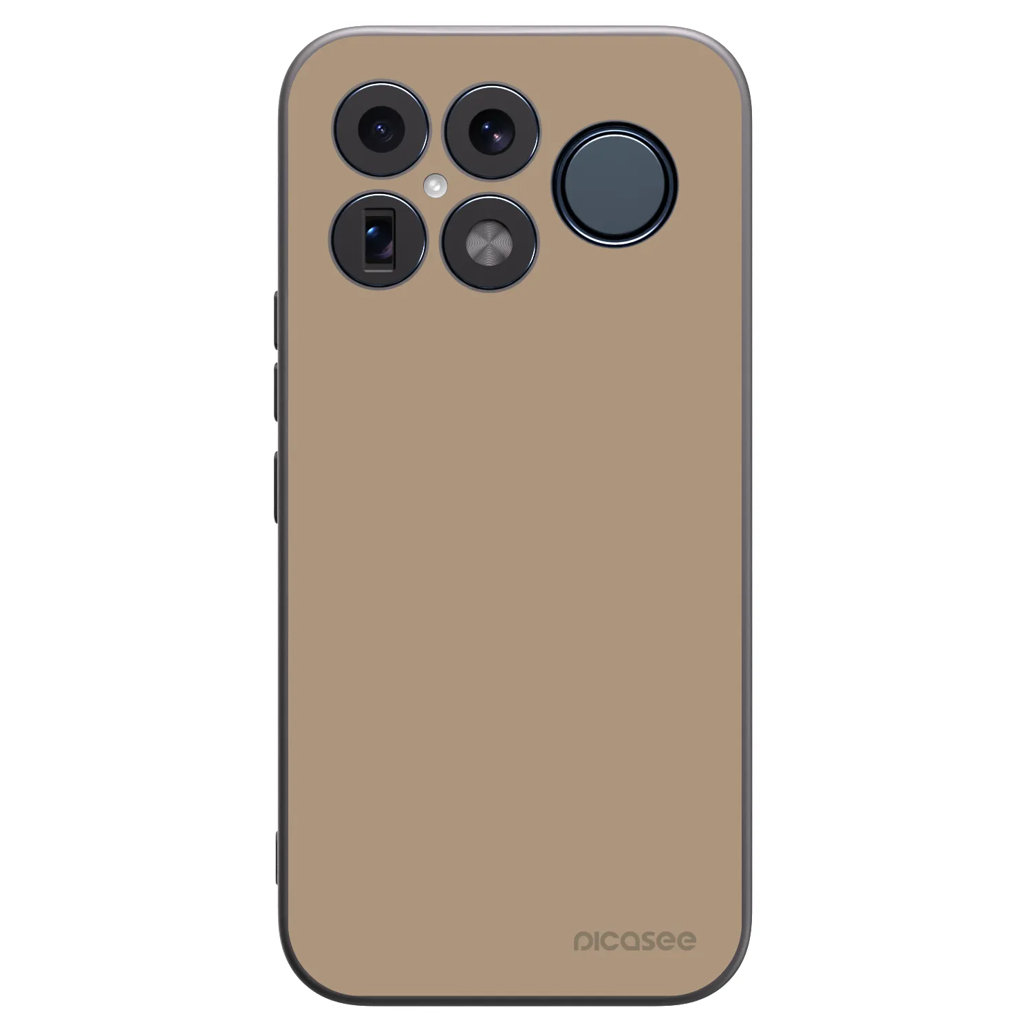 Picasee crna silikonska maskica za Xiaomi Poco F8 Ultra - Soft Sand