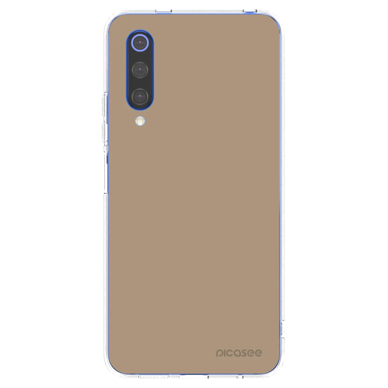 Picasee silikonska prozirna maskica za Xiaomi Mi 9 SE - Soft Sand