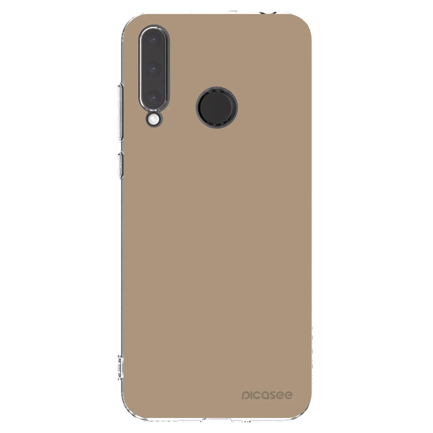 Picasee silikonska prozirna maskica za Honor 20 Lite - Soft Sand