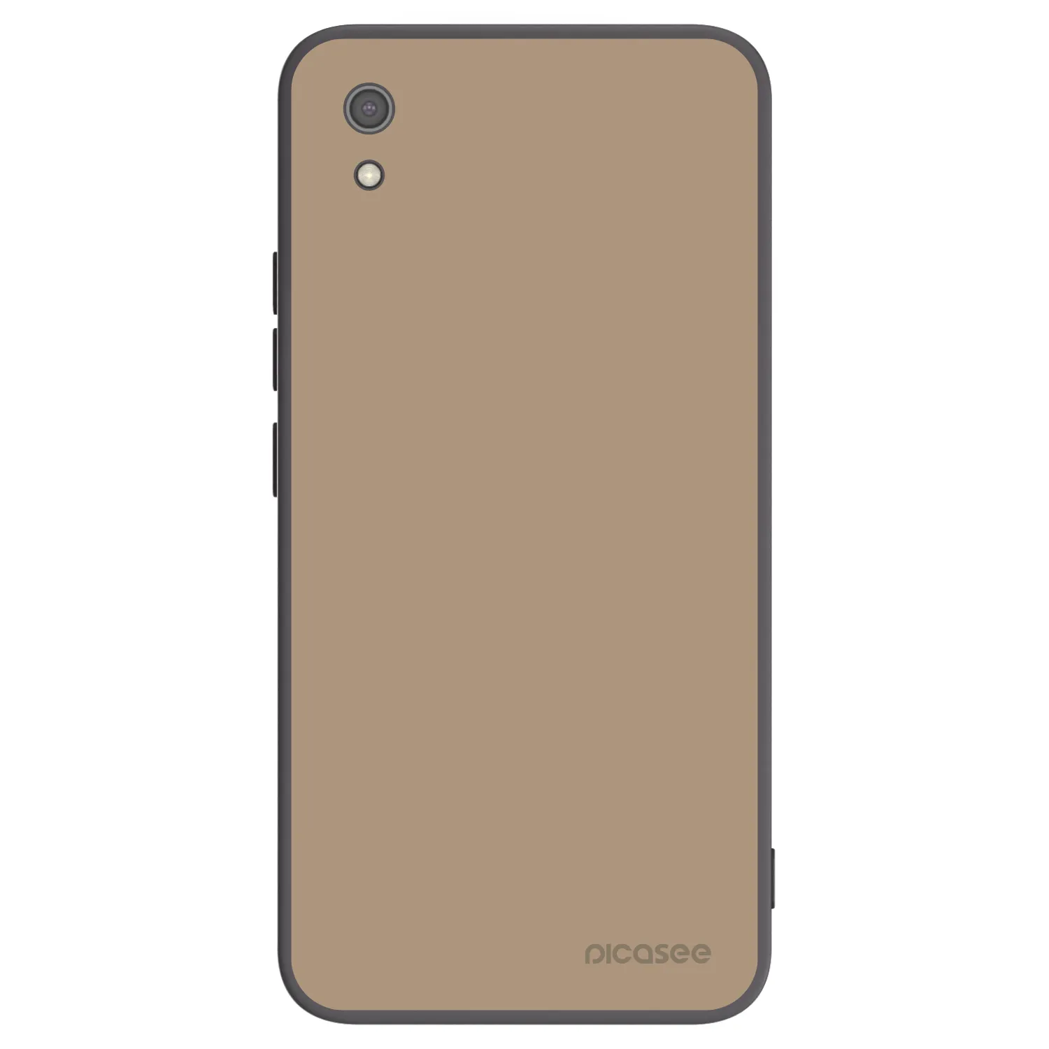 Picasee crna silikonska maskica za Xiaomi Redmi 7A - Soft Sand
