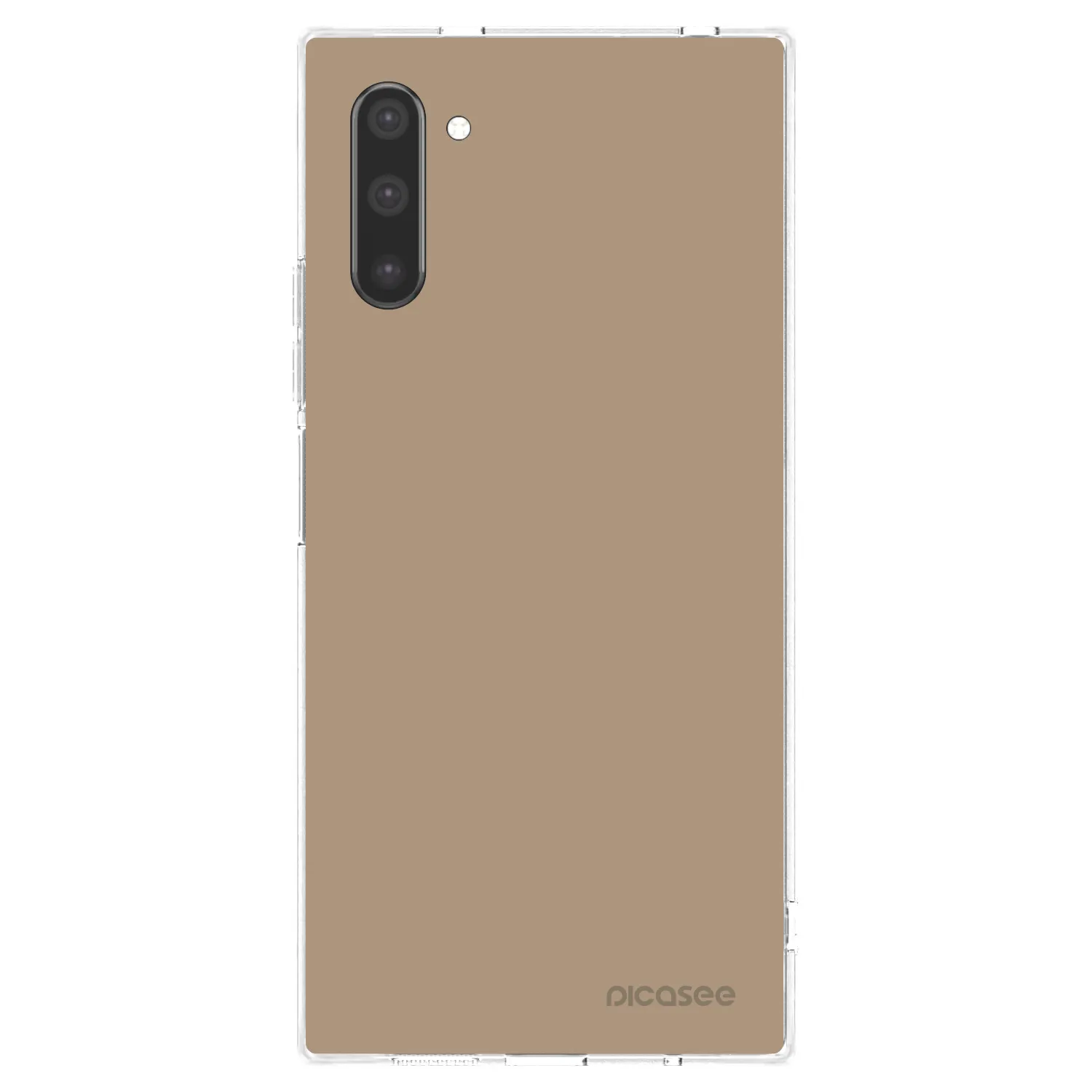 Picasee silikonska prozirna maskica za Samsung Galaxy Note 10 N970F - Soft Sand