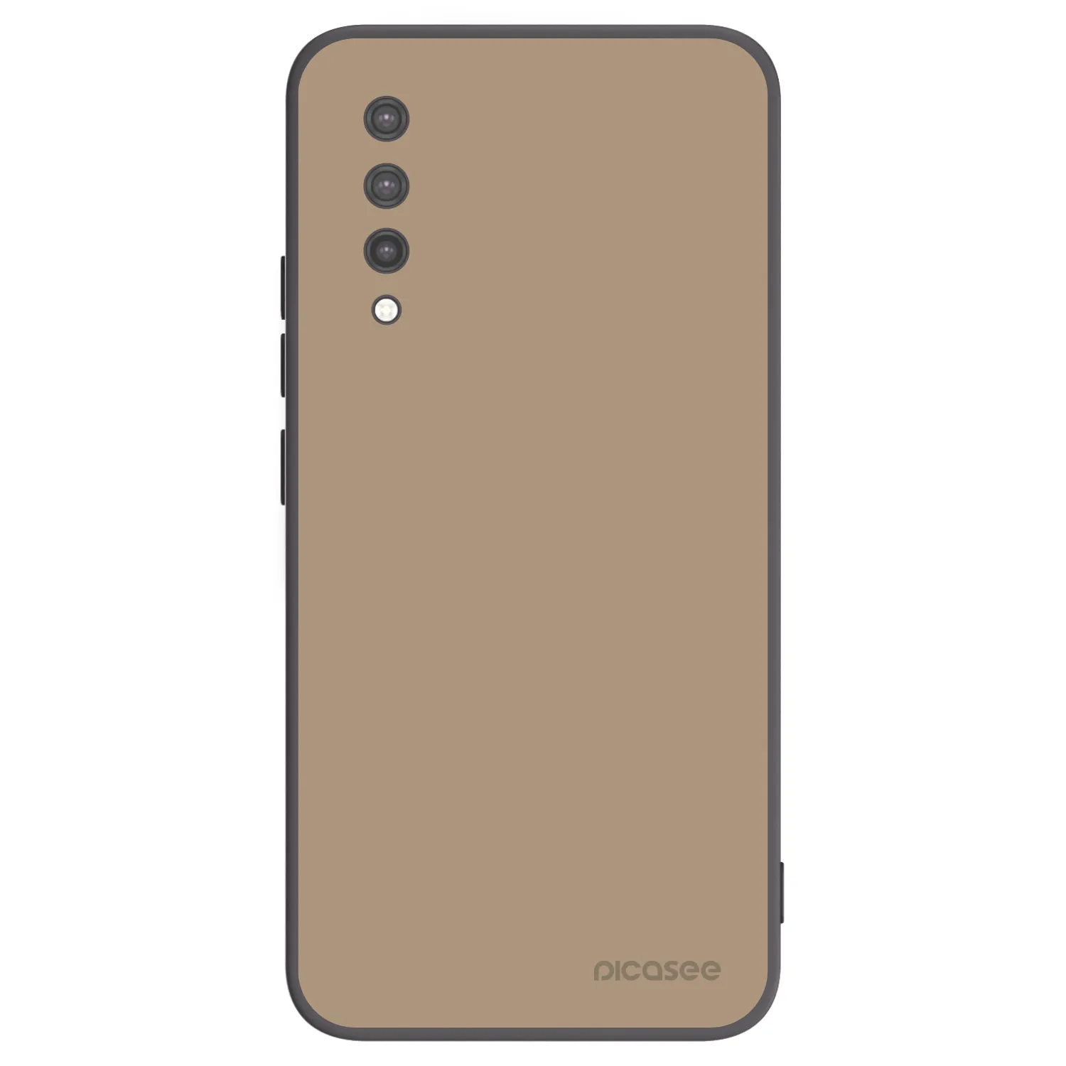 Picasee crna silikonska maskica za Xiaomi Mi 9 Lite - Soft Sand