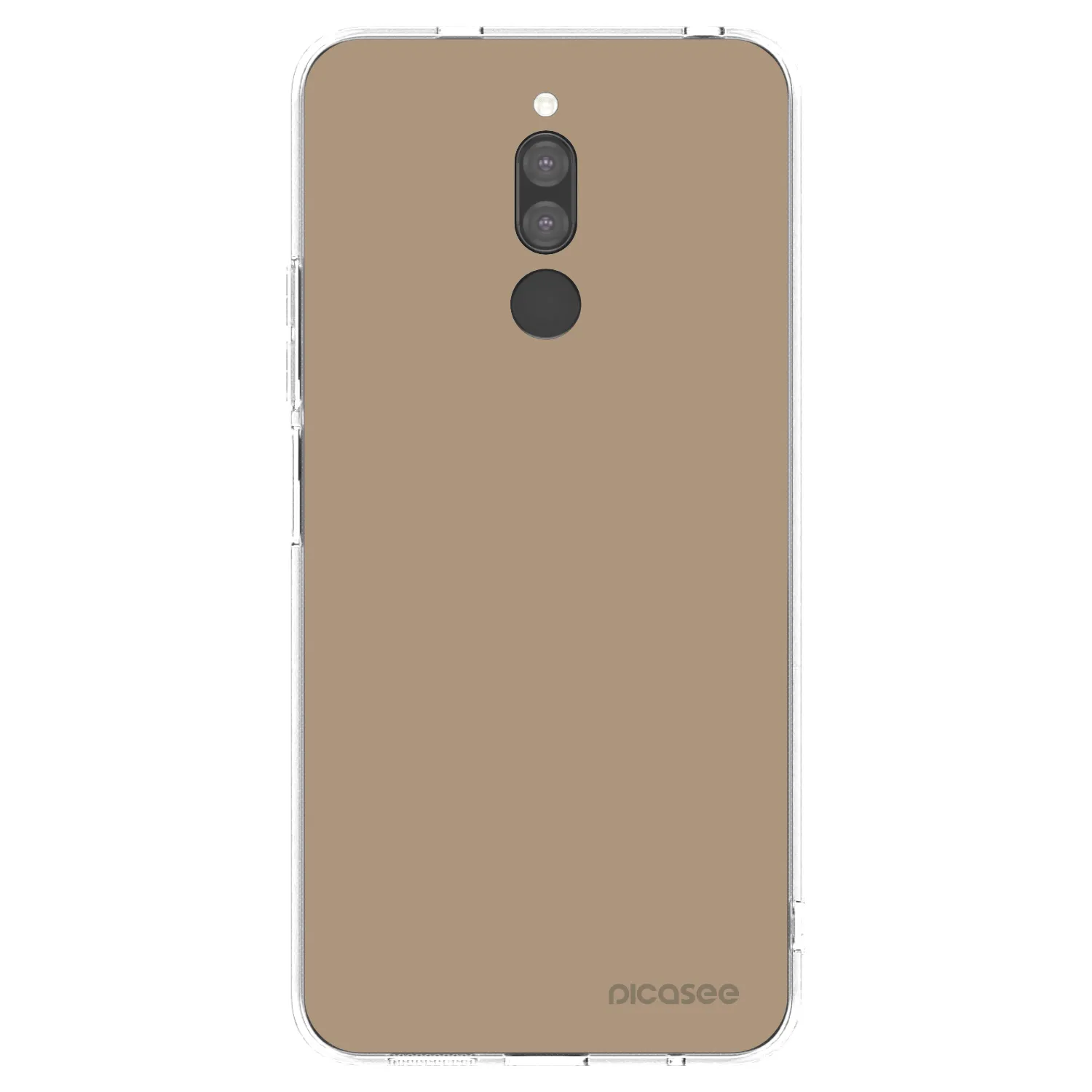 Picasee silikonska prozirna maskica za Xiaomi Redmi 8 - Soft Sand