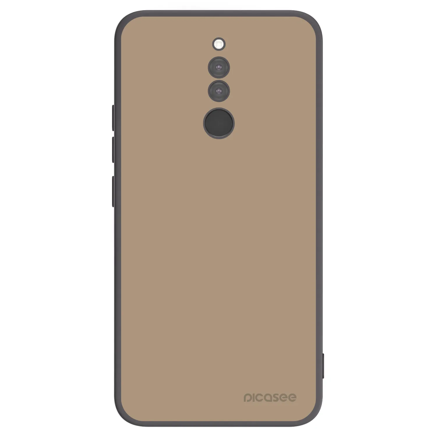 Picasee crna silikonska maskica za Xiaomi Redmi 8 - Soft Sand