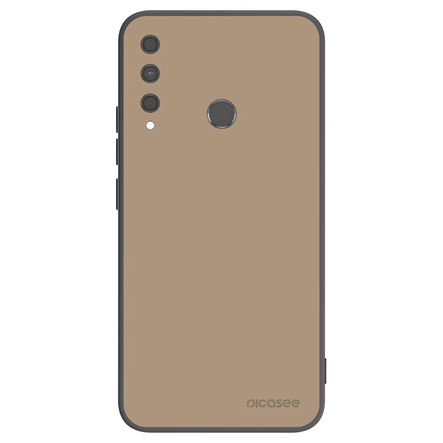 Picasee crna silikonska maskica za Huawei P40 Lite E - Soft Sand