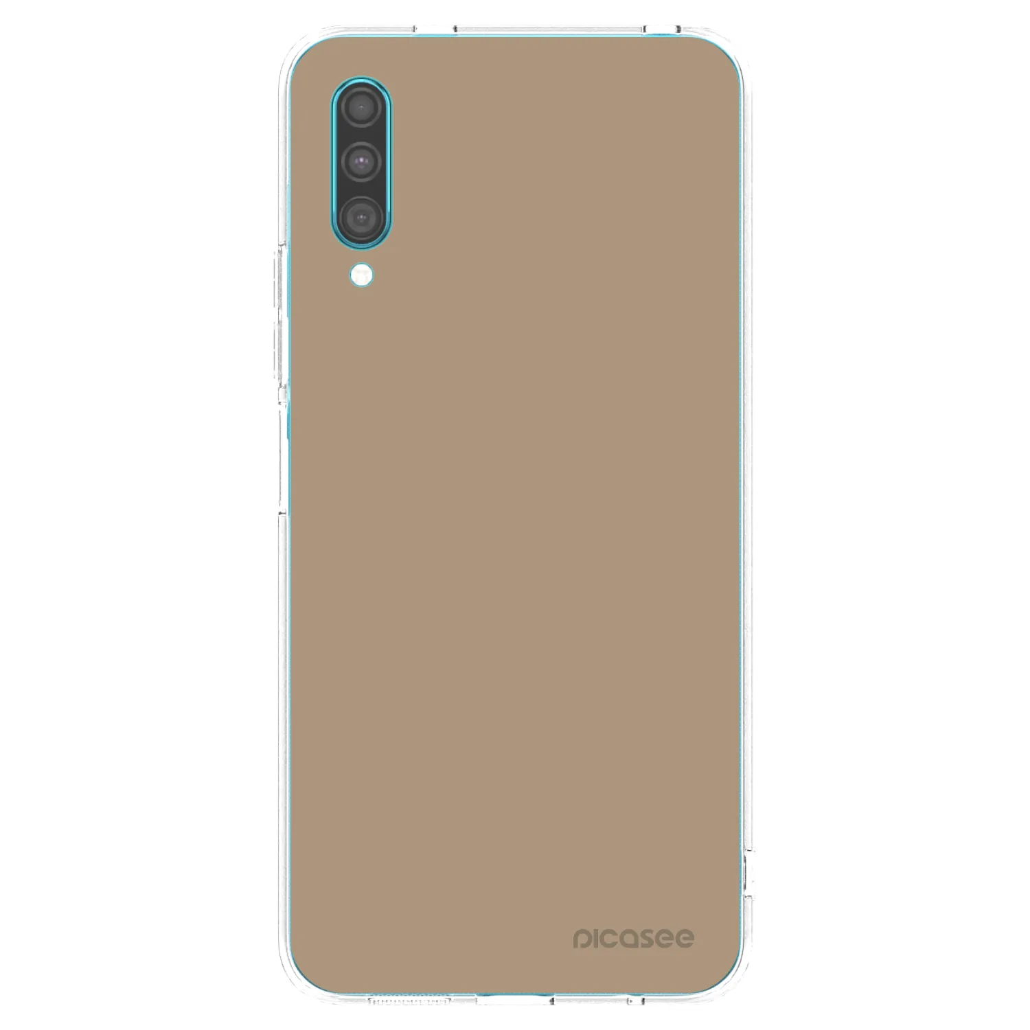 Picasee silikonska prozirna maskica za Samsung Galaxy A30s A307F - Soft Sand
