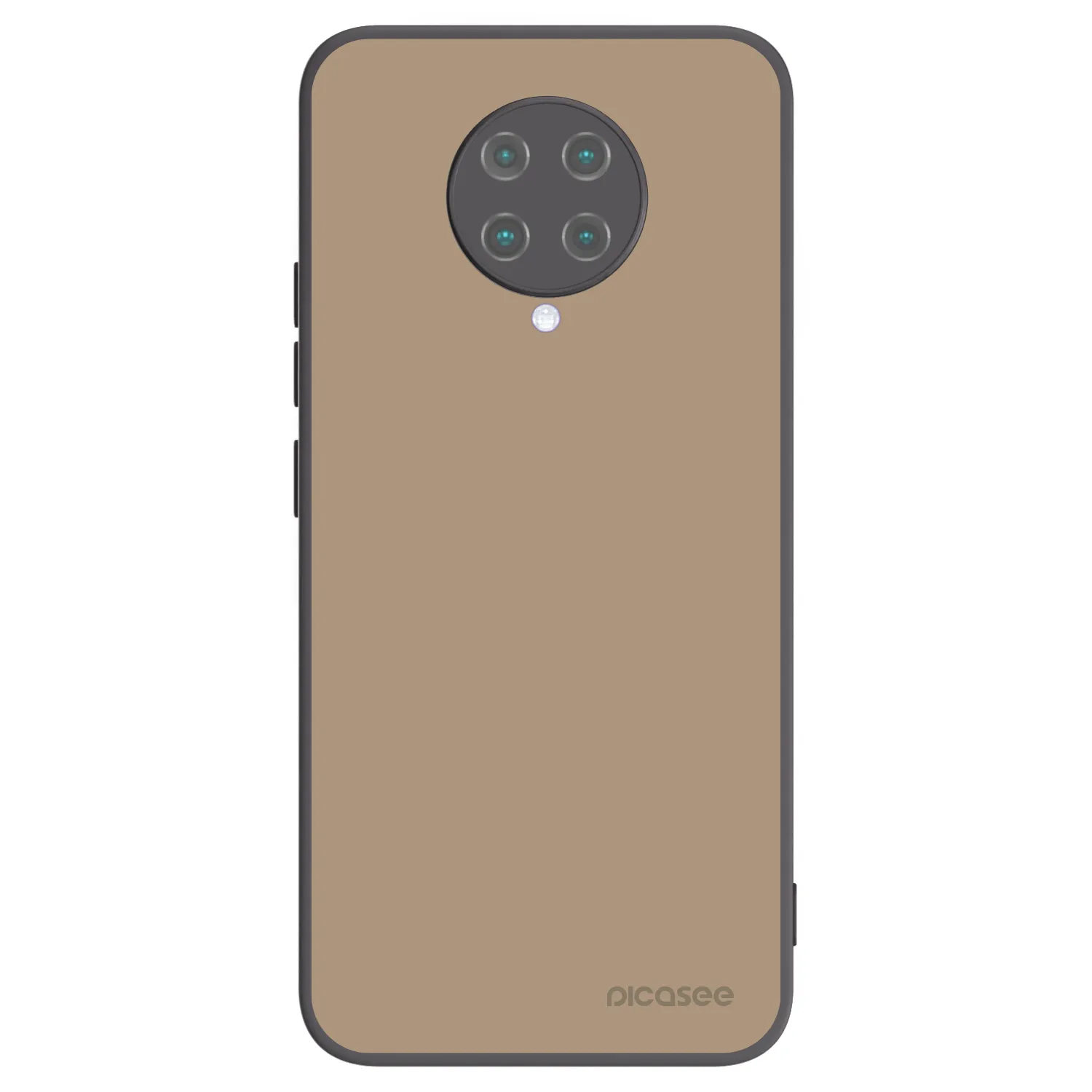 Picasee crna silikonska maskica za Xiaomi Poco F2 Pro - Soft Sand