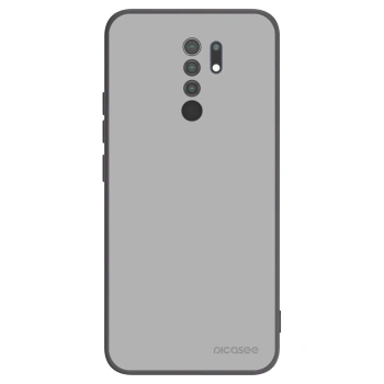 Picasee crna silikonska maskica za Xiaomi Redmi 9 - Stone