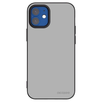 Picasee crna silikonska maskica za Apple iPhone 12 mini - Stone
