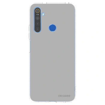 Picasee silikonska prozirna maskica za Realme 5 - Stone
