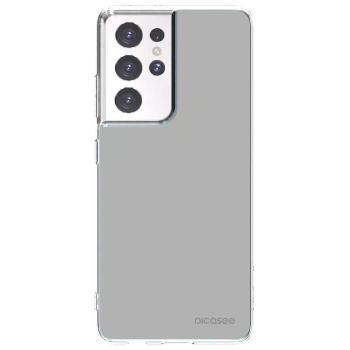 Picasee silikonska prozirna maskica za Samsung Galaxy S21 Ultra 5G G998B - Stone