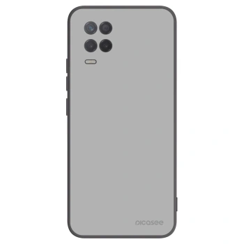 Picasee crna silikonska maskica za Realme 8 5G - Stone