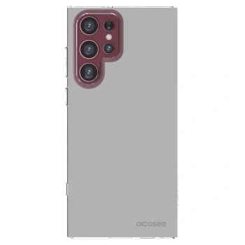 Picasee silikonska prozirna maskica za Samsung Galaxy S22 Ultra 5G - Stone