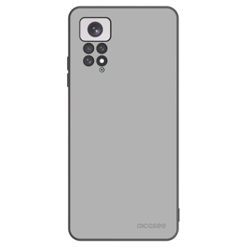Picasee crna silikonska maskica za Xiaomi Redmi Note 11 - Stone