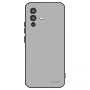 Picasee crna silikonska maskica za Vivo V23 5G - Stone